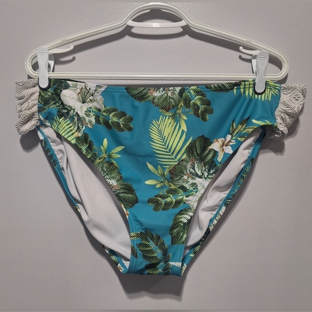 Swimsuits For All Floral Bikini Bottom Size 20